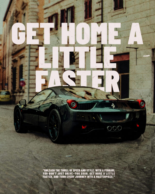 Ferrari 458 Italia - Get Home A Little Faster