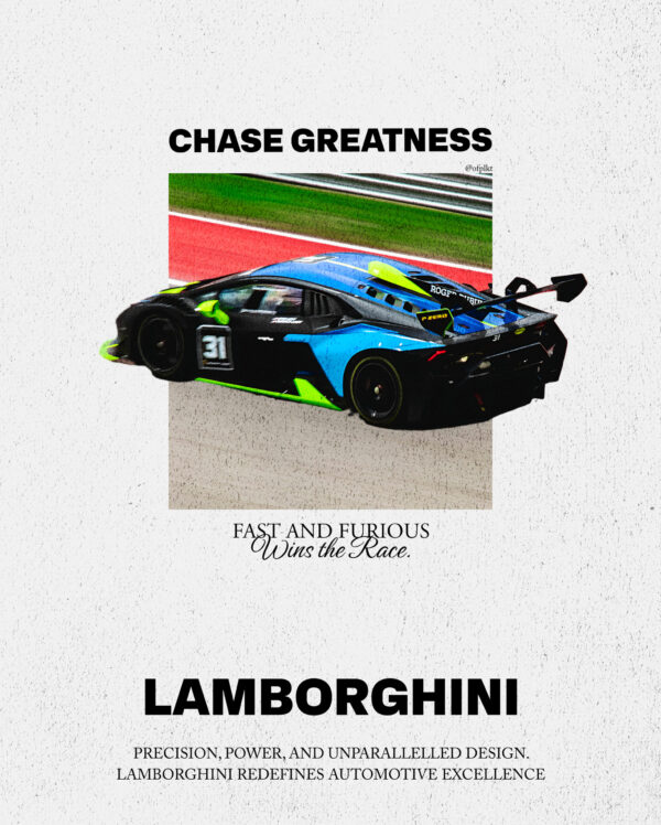 Lamborghini - Chase Greatness