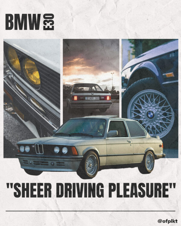 BMW E30 Sheer Driving Pleasure